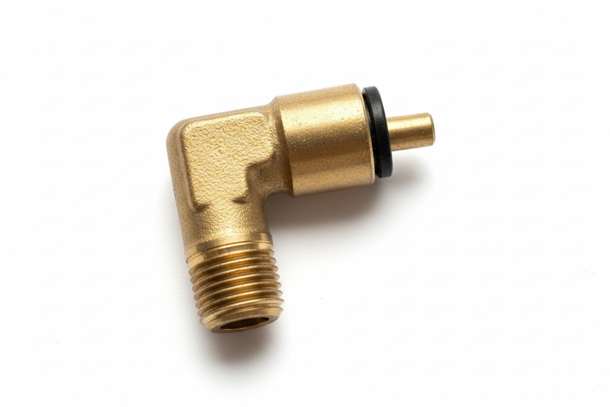 تصویر  زانوی کیسه باد برنجی 18 گرم 